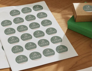 Label Sticker Die Cut